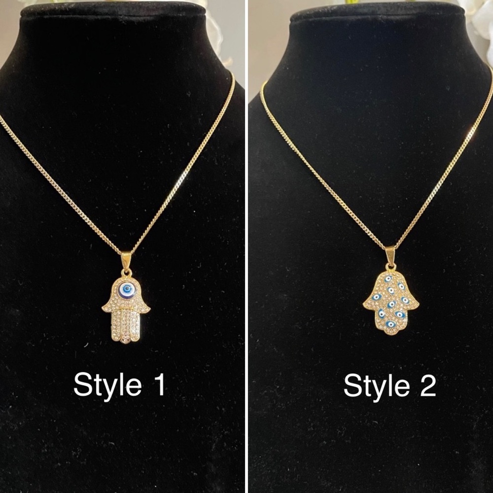 Hamsa Hand necklace